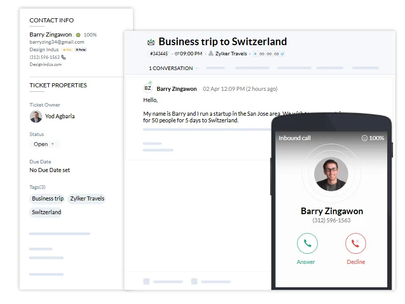 Chăm sóc khách hàng đa kênh hiệu quả với Zoho Desk – Giải pháp toàn diện 2025 7 chăm sóc khách hàng đa kênh