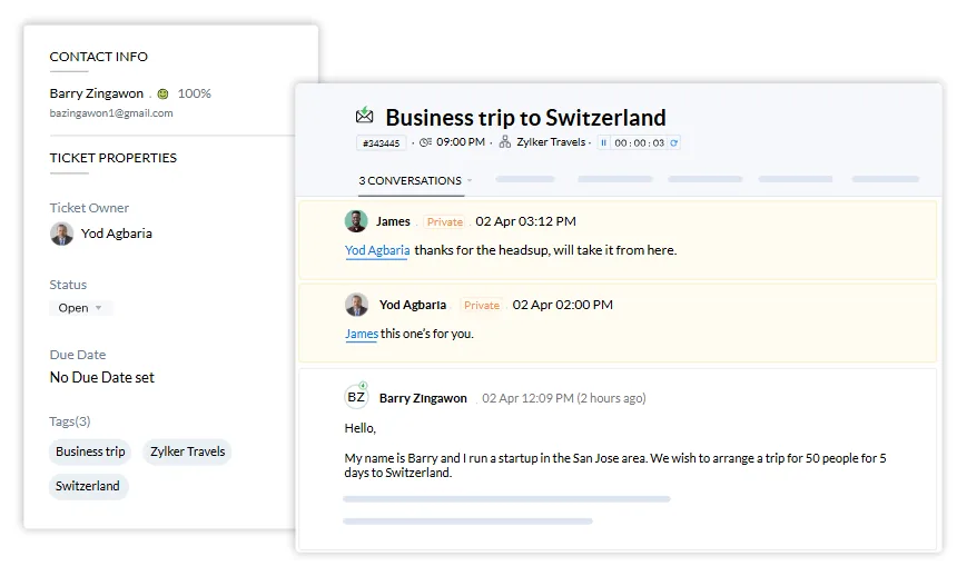 Chăm sóc khách hàng đa kênh hiệu quả với Zoho Desk – Giải pháp toàn diện 2025 6 chăm sóc khách hàng đa kênh