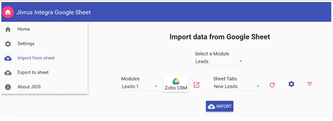 Tích hợp Zoho CRM với Google Workspace: Kết nối mọi công cụ, tối ưu mọi quy trình 7 google-sheet