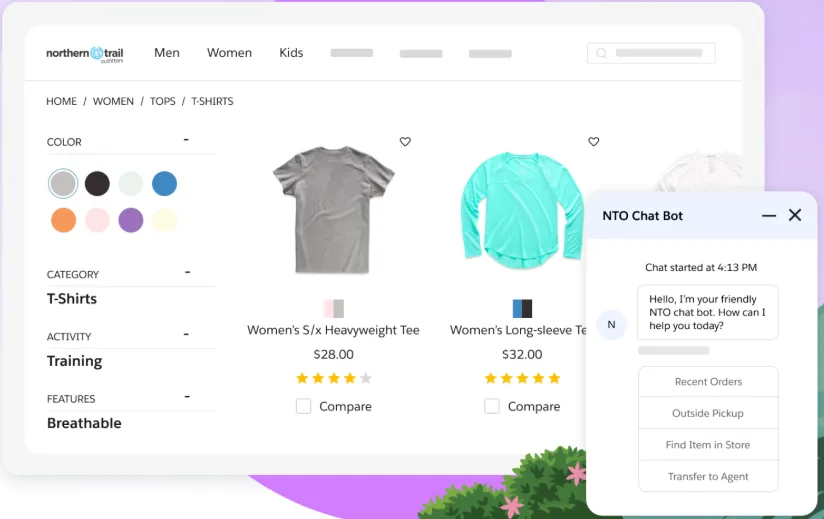 Tính năng Endless Aisle