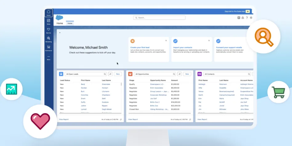So sánh Salesforce Starter và Pro Suite: Gói nào phù hợp cho doanh nghiệp? 3 Salesforce Pro Suite