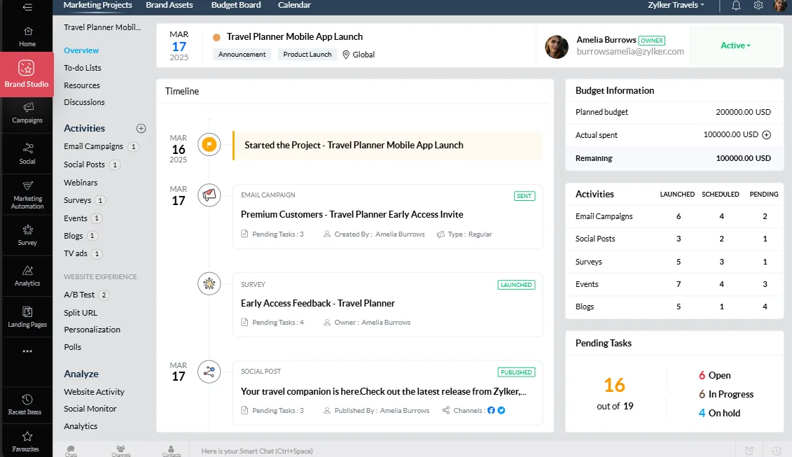 Zoho Marketing Plus 2 Screenshot 10