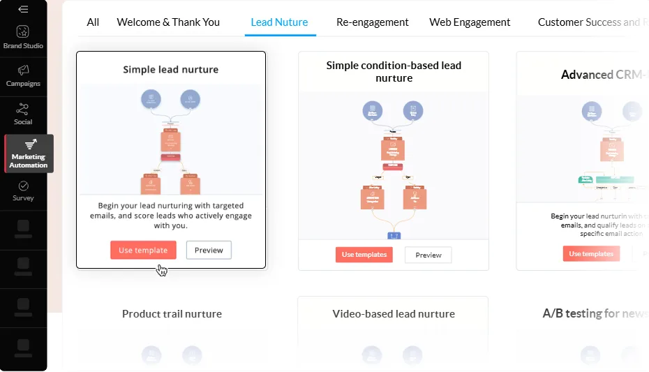 Zoho Marketing Plus 7 Screenshot 13