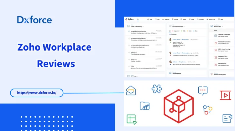Review Zoho Workplace  2026: Ưu nhược điểm & Bảng giá chi tiết