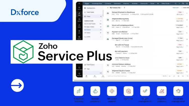 Tối ưu hiệu suất và chi phí vận hành với hệ sinh thái Zoho Service Plus