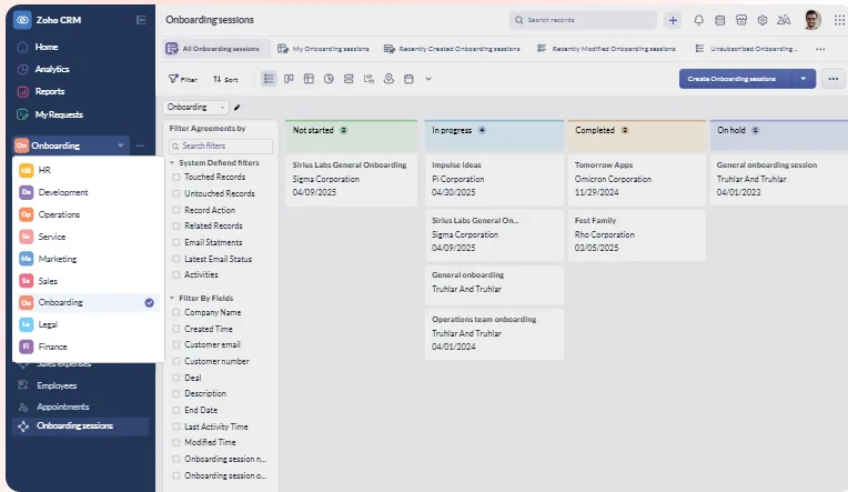 Zoho CRM cho mọi người