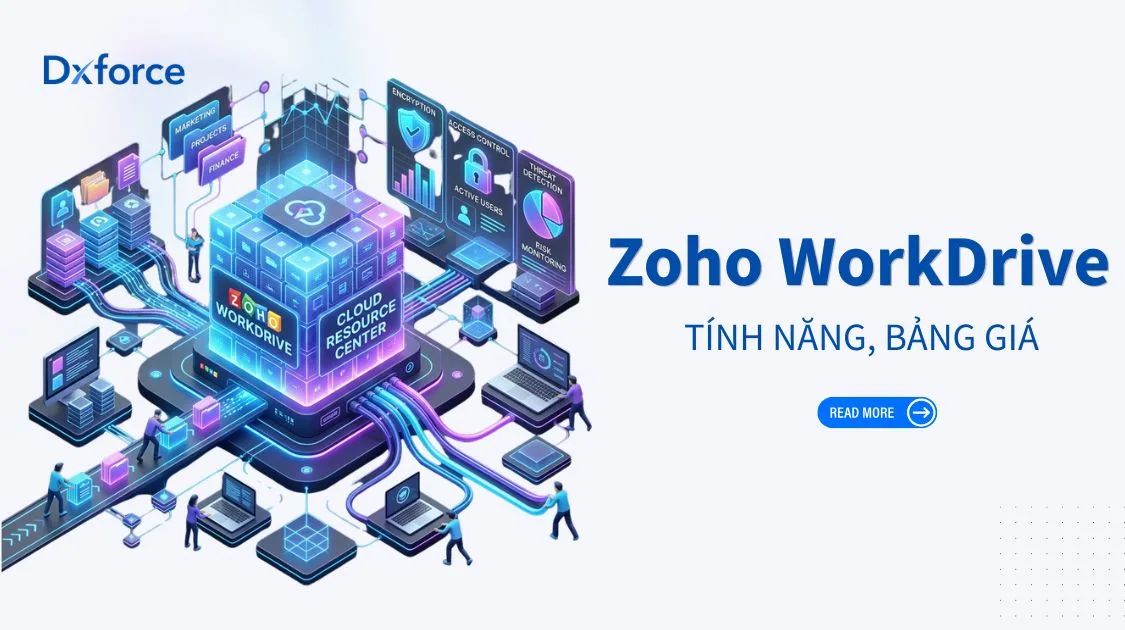 Zoho WorkDrive Là Gì? Tính Năng, Bảng Giá & So Sánh Chi Tiết [2026]
