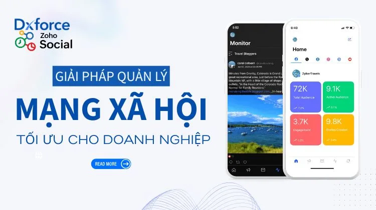 Zoho Social: 5 Tính Năng Quản Lý Mạng Xã Hội Hiệu Quả