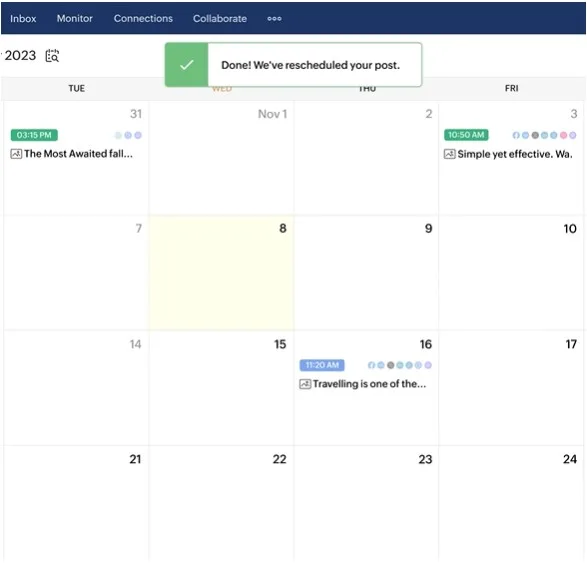 Zoho Social: 5 Tính Năng Quản Lý Mạng Xã Hội Hiệu Quả 5 Giao diện trực quan