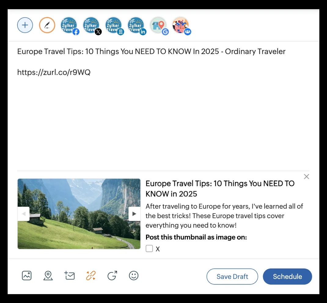 Zoho Social: 5 Tính Năng Quản Lý Mạng Xã Hội Hiệu Quả 4 Giao diện lịch nội dung của Zoho Social