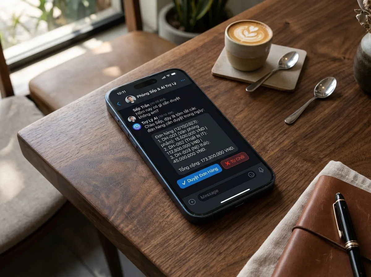 AI Agent CRM là gì? 5 Bước triển khai ứng dụng AI Agent chuẩn hoá cho doanh nghiệp 7 AI Agent CRM tự động kiểm tra kho và phê duyệt quy trình bán hàng