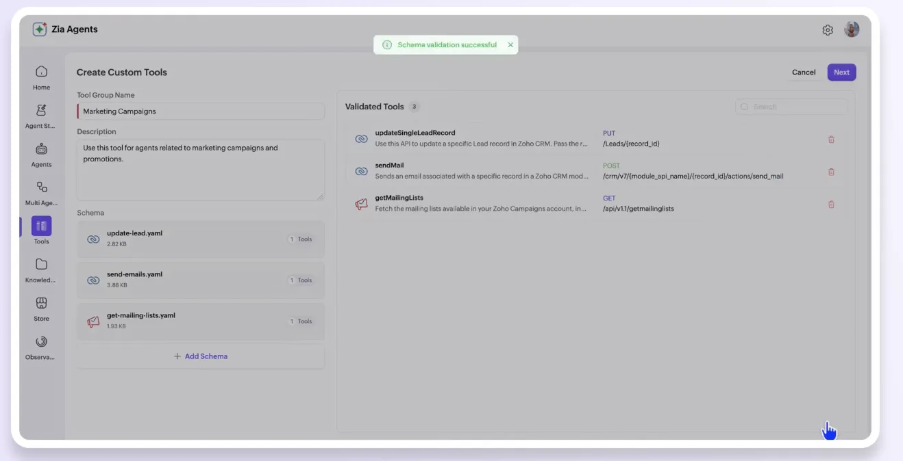 Zia Agents là gì? Cách AI Agents tự động hóa công việc với Zoho CRM 6 tool