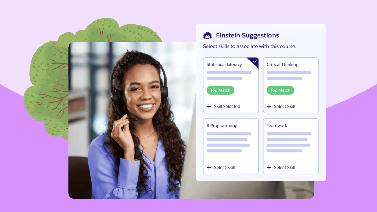 Salesforce Cho Ngành Giáo Dục: Giải Pháp Tối Ưu Quản Lý Và Nâng Cao Trải Nghiệm Học Viên Chi Tiết Nhất 4 Salesforce cho ngành giáo dục có khả Năng Phân Tích Và Dự Báo Bằng Trí Tuệ Nhân Tạo